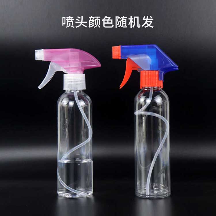 Download Pet Plastic Clear Trigger Sprayer Pump Bottle PSD Mockup Templates