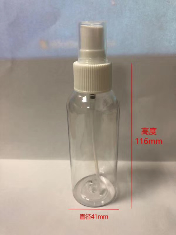 Transparent Glass bottles 